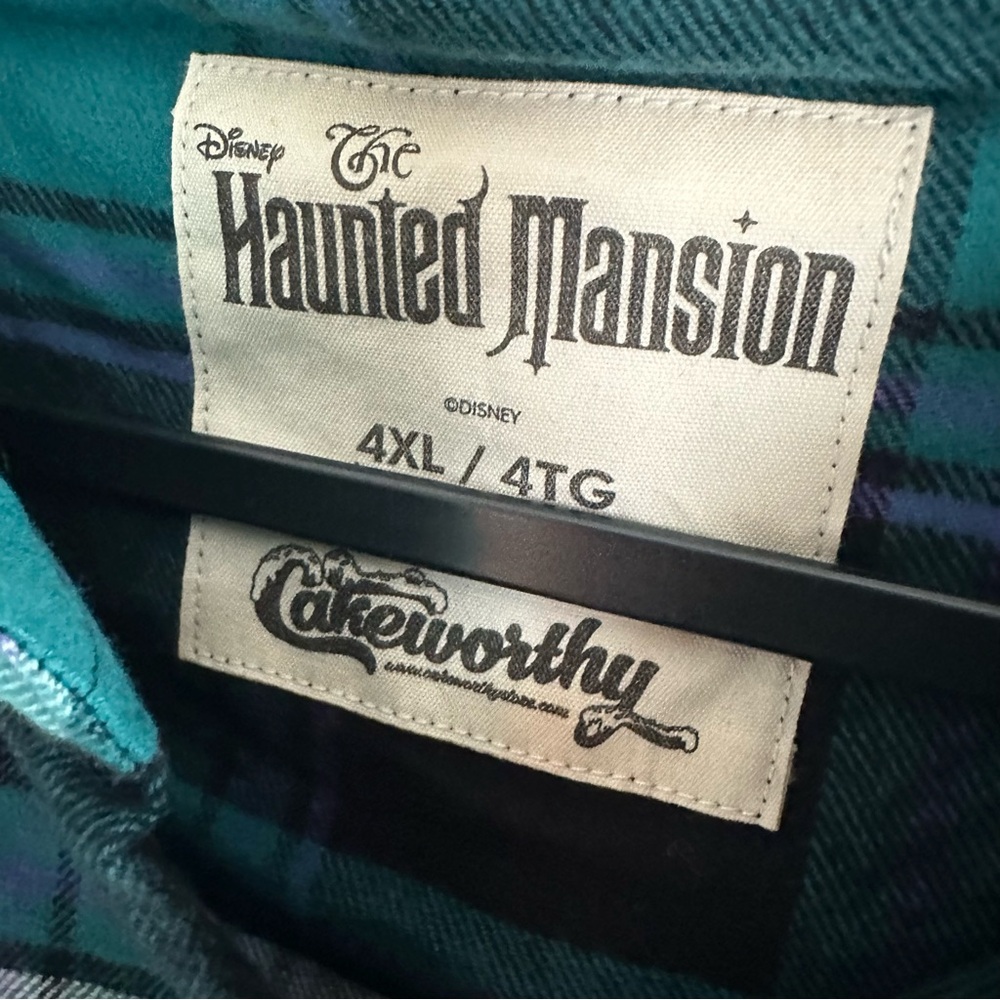 Cakeworthy Disney Haunted Mansion Flannel Shirt - Picture 2 of 6